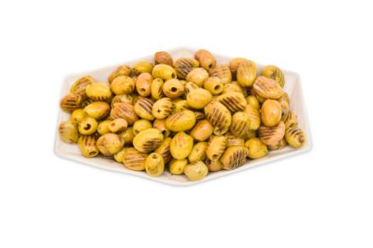 Picture of Gourmet Grilled Green Olives (Whole Without Sieve)